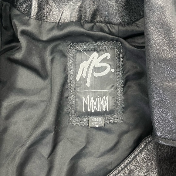 Vintage Ms. Maxima Leather Jacket - Picture 2 of 5